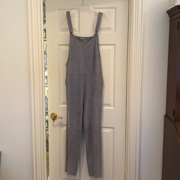 GUC- Blue suede overalls from 2nd day - Picture 1 of 5